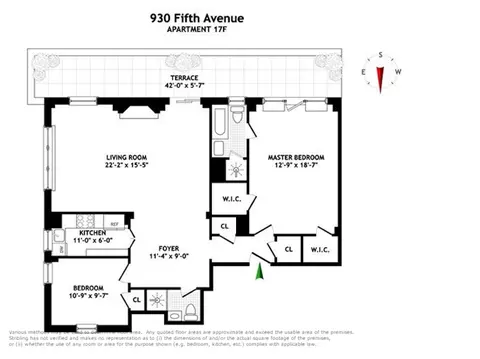 930 5th Ave #17F, New York, NY 10021