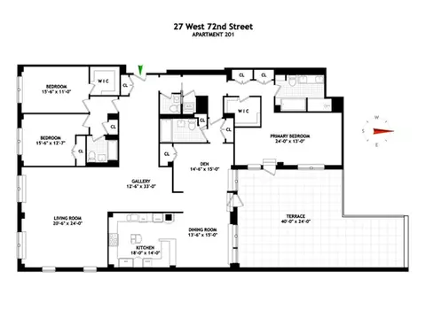 27 W 72nd St #201, New York, NY 10023