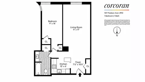 159 Madison Ave #9D, New York, NY 10016