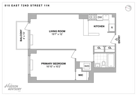 515 E 72nd St #11N, New York, NY 10021