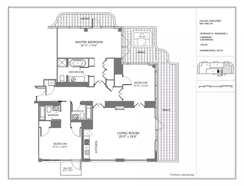 340 E 23rd St #PH3D, New York, NY 10010