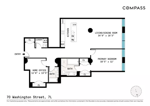 70 Washington St #7L, Brooklyn, NY 11201