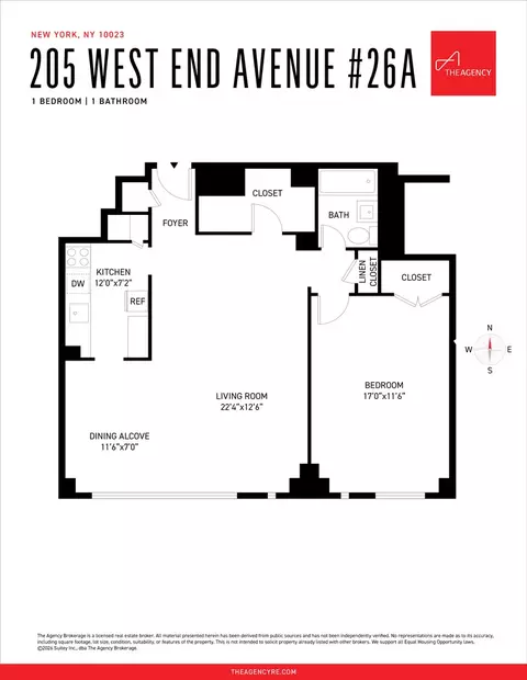 205 W End Ave #26A, New York, NY 10023