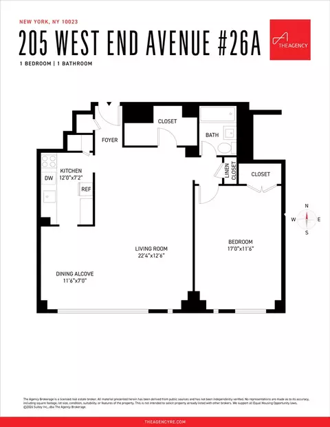 205 W End Ave #26A, New York, NY 10023