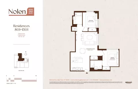 609 2nd Ave #801, New York, NY 10016