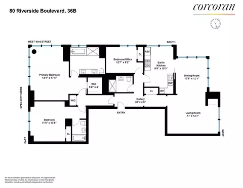 80 Riverside Blvd #36B, New York, NY 10069