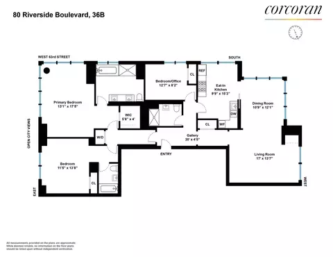 80 Riverside Blvd #36B, New York, NY 10069