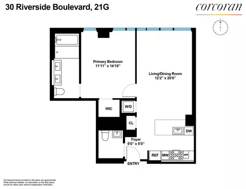 30 Riverside Blvd #21G, New York, NY 10069