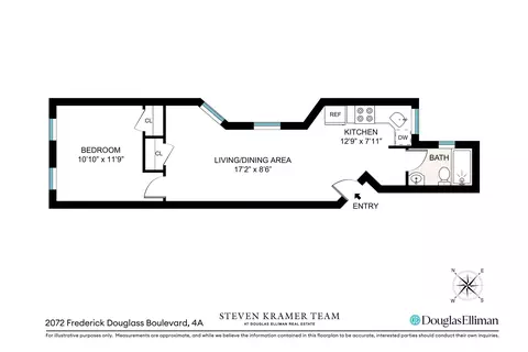 2072 Frederick Douglass Blvd #4A, New York, NY 10026