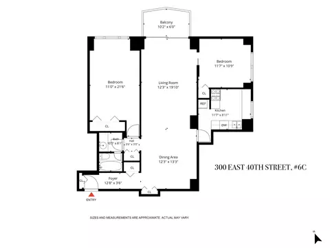 300 E 40th St #6C, New York, NY 10016