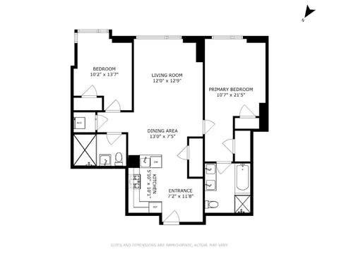 2 River Ter #9C, New York, NY 10282