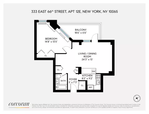 333 E 66th St #12E, New York, NY 10065