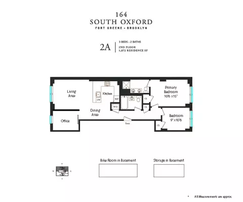 164 S Oxford St #2A, Brooklyn, NY 11217