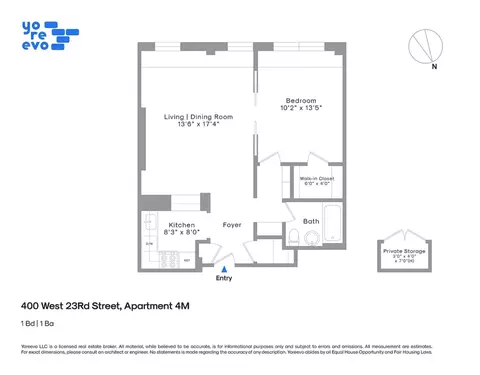 400 W 23rd St #4M, New York, NY 10011