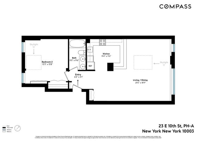 23 E 10th St #PHA, New York, NY 10003