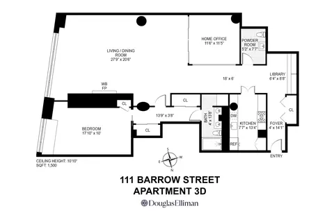 111 Barrow St #3D, New York, NY 10014