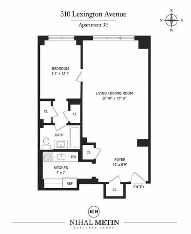 310 Lexington Ave #3E, New York, NY 10016