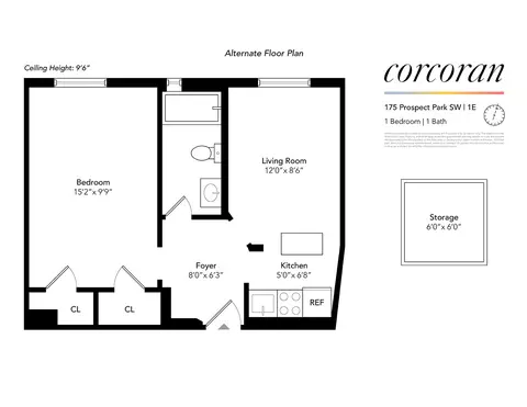 175 Prospect Park SW #1E, Brooklyn, NY 11218