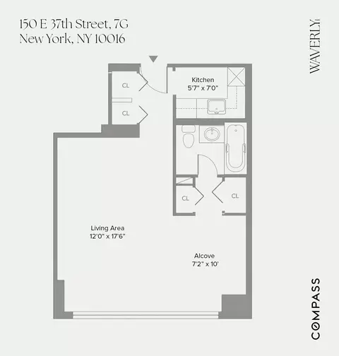150 E 37th St #7G, New York, NY 10016