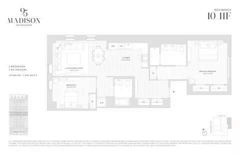 95 Madison Ave #10F, New York, NY 10016