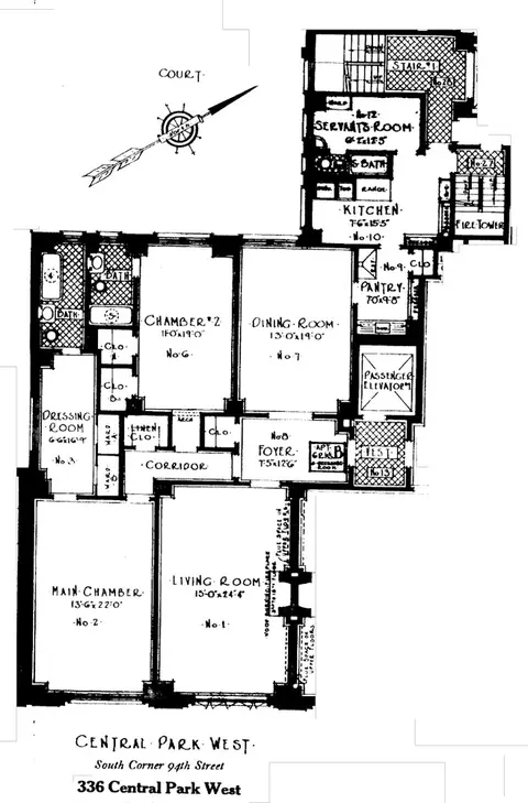 336 Central Park W #15B, New York, NY 10025
