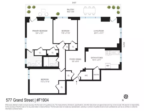 577 Grand St #F1904, New York, NY 10002