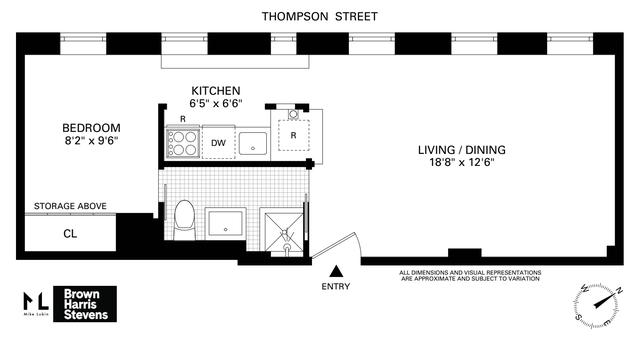 124 Thompson St #9, New York, NY 10012