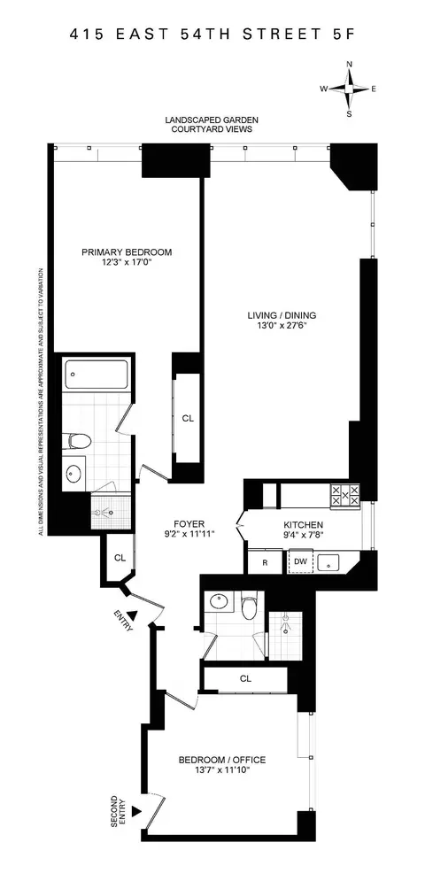 415 E 54th St #5F, New York, NY 10022