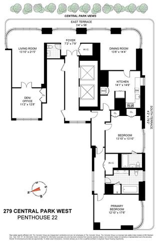 279 Central Park W #PH22, New York, NY 10024