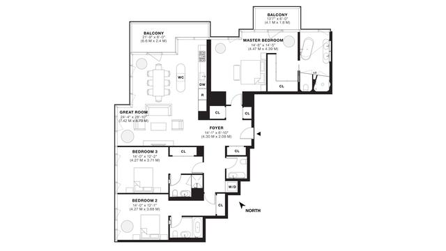 56 Leonard St #33BW, New York, NY 10013