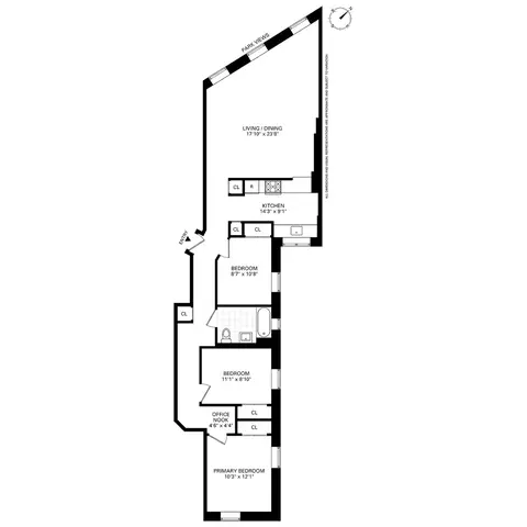 16 Morningside Ave #6N, New York, NY 10026
