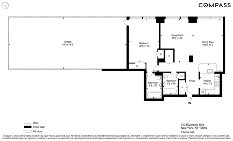100 Riverside Blvd #6R, New York, NY 10069