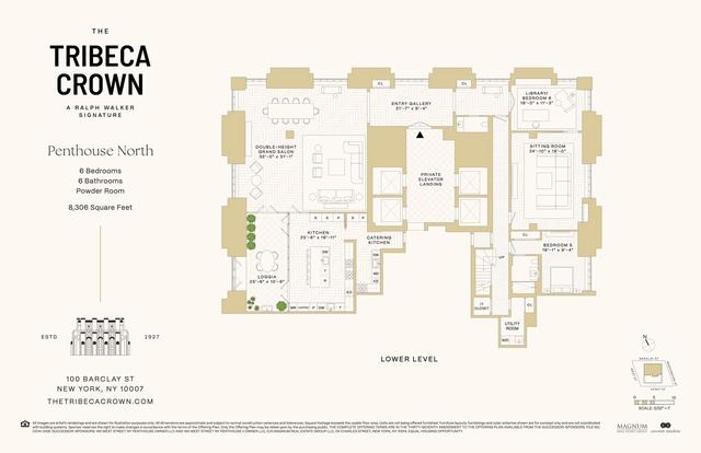 100 Barclay St #PHNORTH, New York, NY 10007