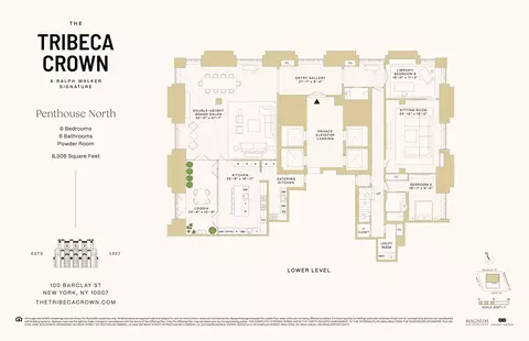 100 Barclay St #PHNORTH, New York, NY 10007