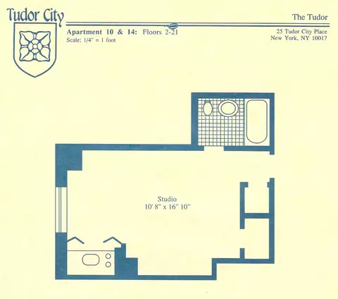 25 Tudor City Pl #1910, New York, NY 10017