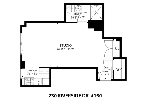 230 Riverside Dr #15G, New York, NY 10025