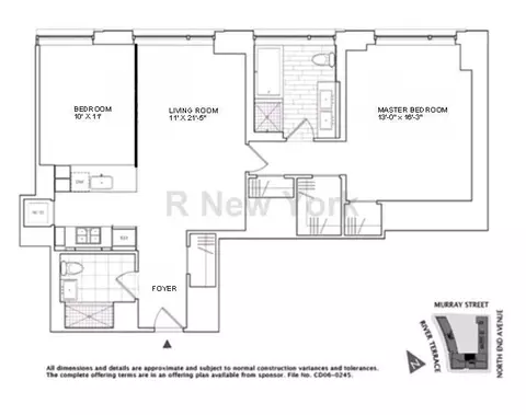 2 River Ter #17-F, New York, NY 10282