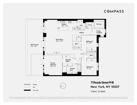 71 Reade St #PHB, New York, NY 10007
