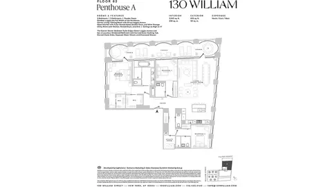 130 William St #PH62A, New York, NY 10038