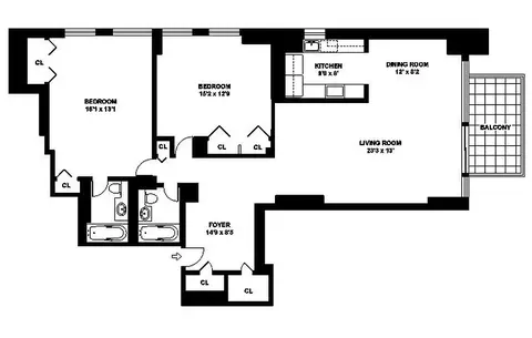 58 W 58th St #25E, New York, NY 10019