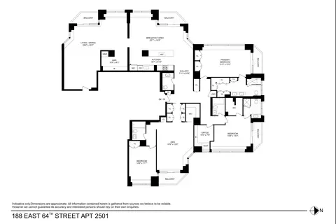 188 E 64th St #2501, New York, NY 10065
