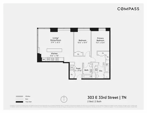 303 E 33rd St #7N, New York, NY 10016
