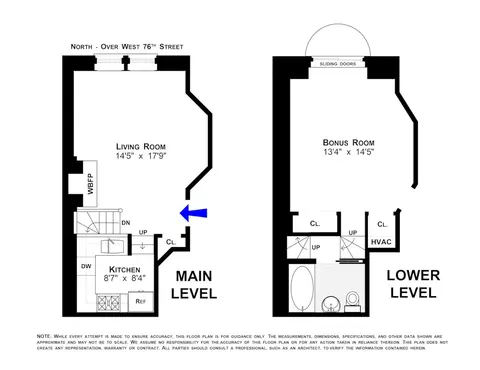 44 W 76th St #2, New York, NY 10023