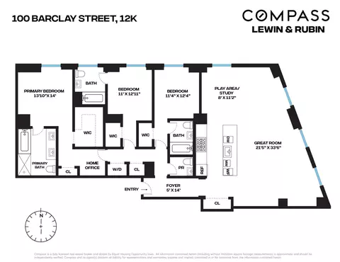 100 Barclay St #12K, New York, NY 10007