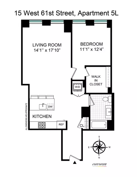 15 W 61st St #5L, New York, NY 10023