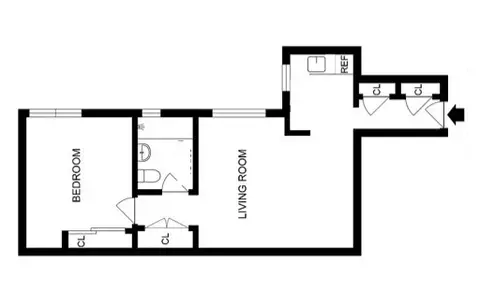 319 W 18th St #3D, New York, NY 10011