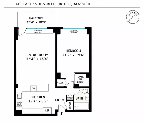 145 E 15th St #2T, New York, NY 10003
