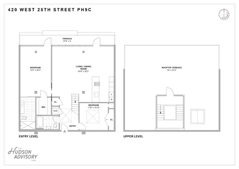 420 W 25th St #PH9C, New York, NY 10001