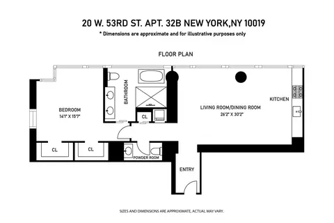 20 W 53rd St #32B, New York, NY 10019