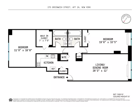 275 Greenwich St #2A, New York, NY 10007